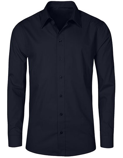Promodoro Men's Poplin Shirt Long Sleeve – Navy