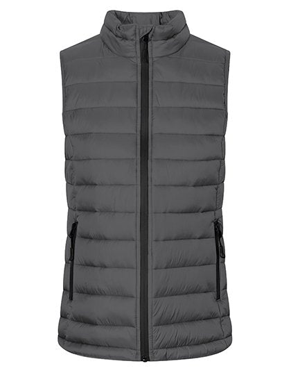 Promodoro Women's Padded Vest – Steel Gray