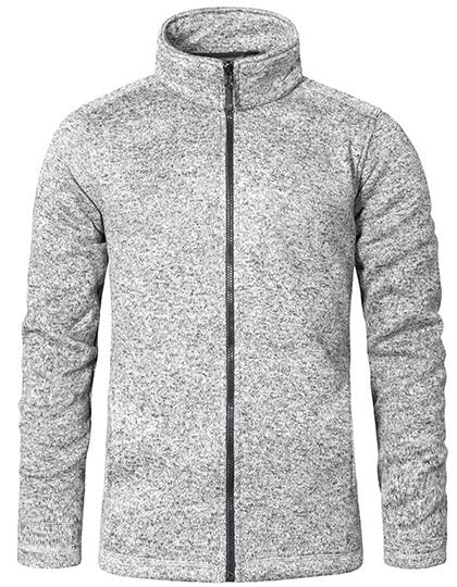 Promodoro Men's Knit Fleece Jacket C+ – Heather Grey