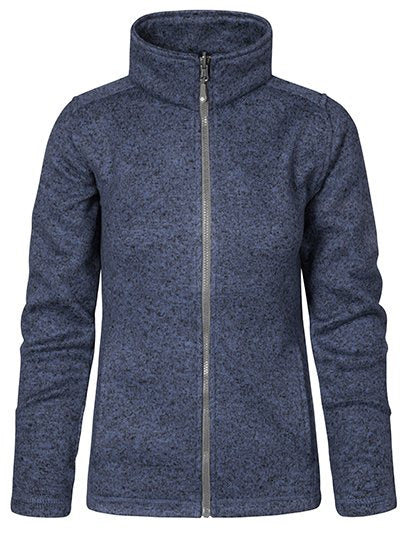 Promodoro Women's Knit Fleece Jacket C+ – Heather Blue