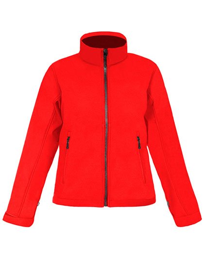 Promodoro Women's Softshell Jacket C+ – Fire Red