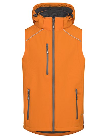 Promodoro Men's Softshell Vest – Orange