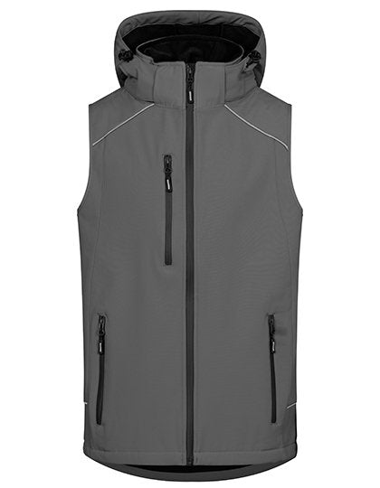 Promodoro Men's Softshell Vest – Steel Gray