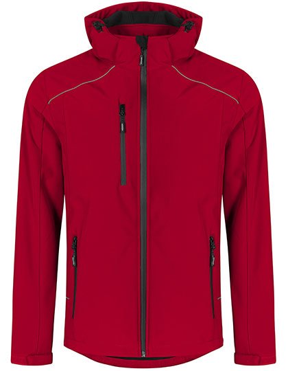 Promodoro Men's Softshell Jacket – Fire Red