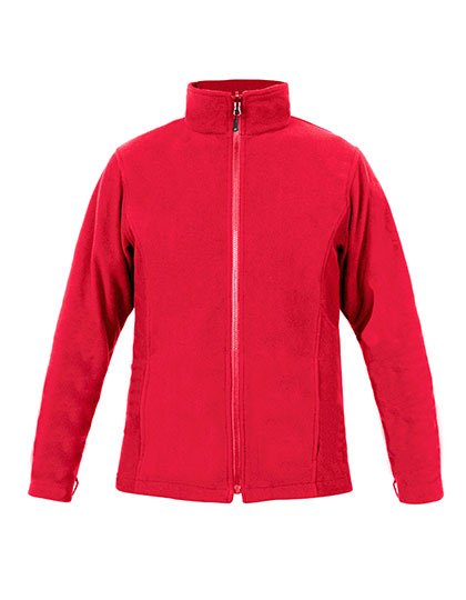 Promodoro Men's Fleece Jacket C+ – Fire Red