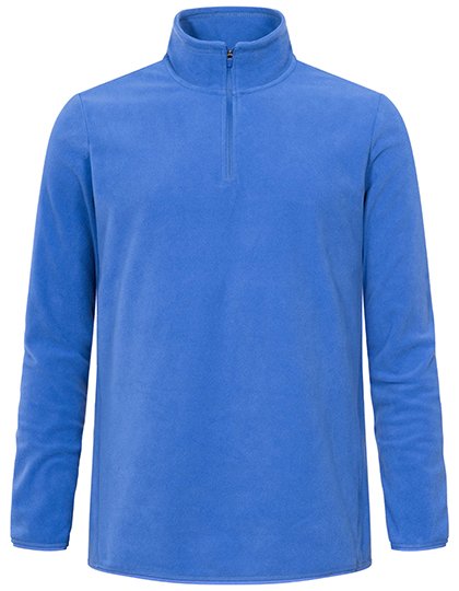Promodoro Men's Recycled Fleece Troyer – Azur Blue