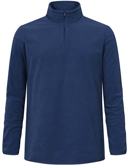 Promodoro Men's Recycled Fleece Troyer – French Navy