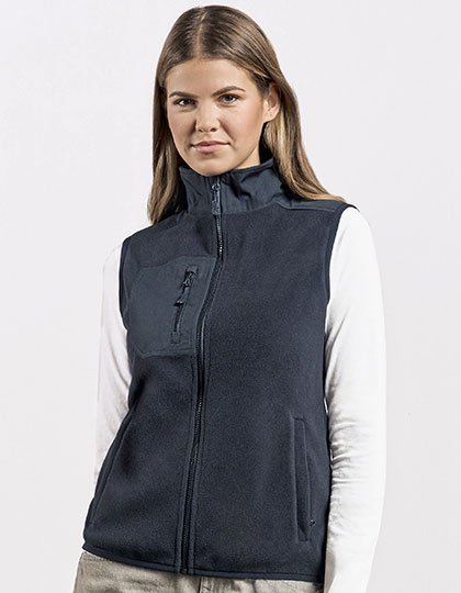 Promodoro Women's Canvas Fleece Vest – Navy