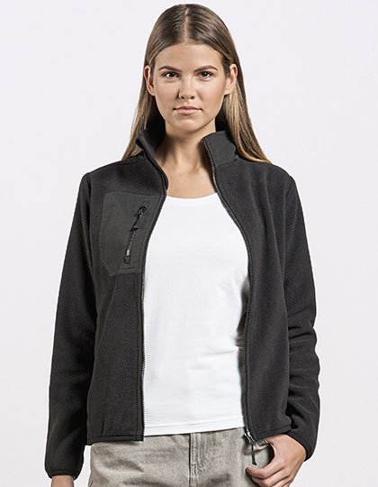 Promodoro Women's Canvas Fleece Jacket – Black