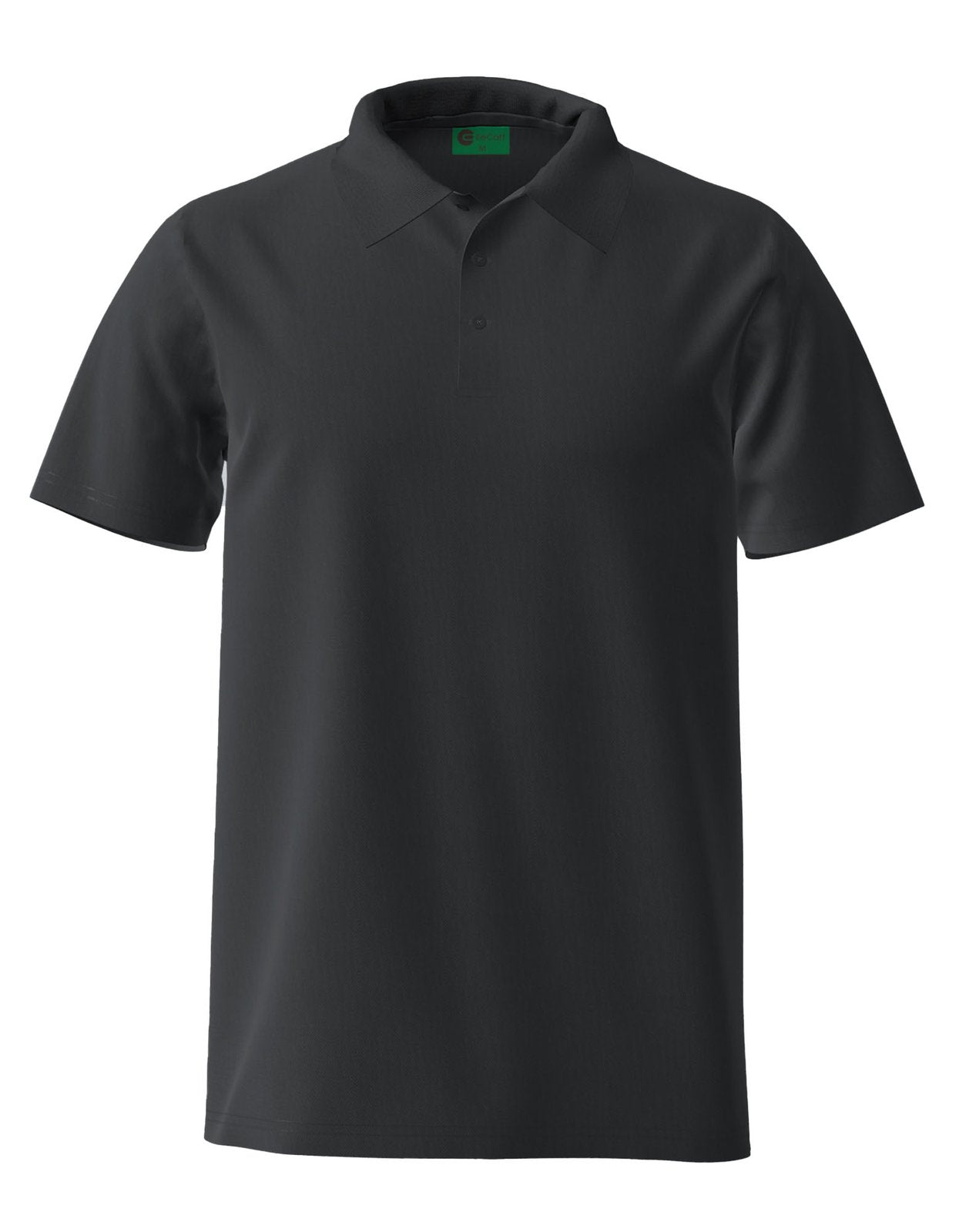EeCoff Men's Polo Shirt – Black