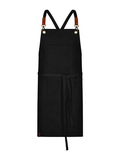 Exner Latzschürze Canvas – Black