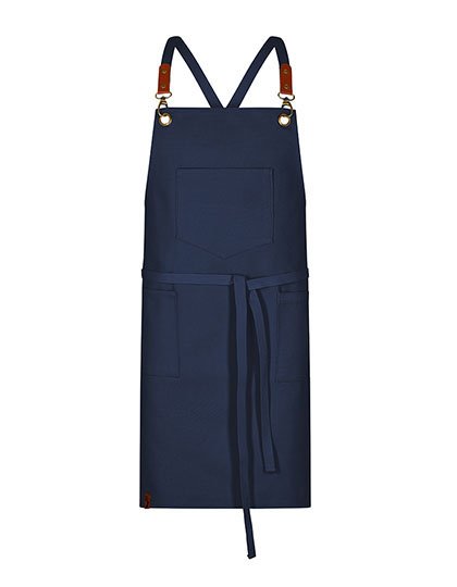 Exner Latzschürze Canvas – Navy