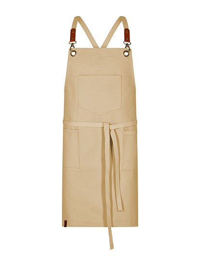 Exner Latzschürze Canvas – Sand