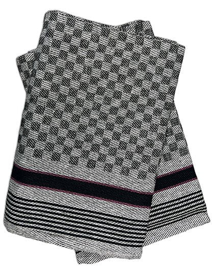 Exner Grubentuch (10er Pack) – Black-Grey Checked