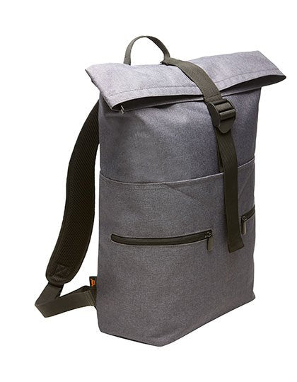 Halfar Notebook-Backpack Fashion – Blue-Grey Melange