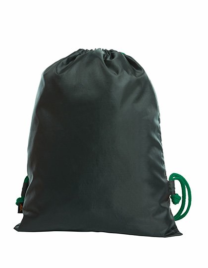 Halfar Drawstring Bag Flash – Black / Green
