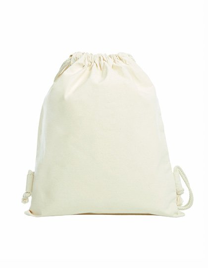 Halfar Drawstring Bag Organic – Natural