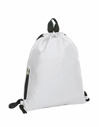 Halfar Drawstring Bag Join – White