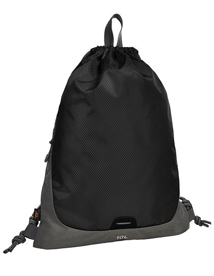 Halfar Drawstring Bag Step – Black