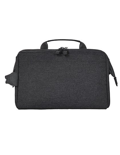 Halfar Zip Bag Circle – Black Heather