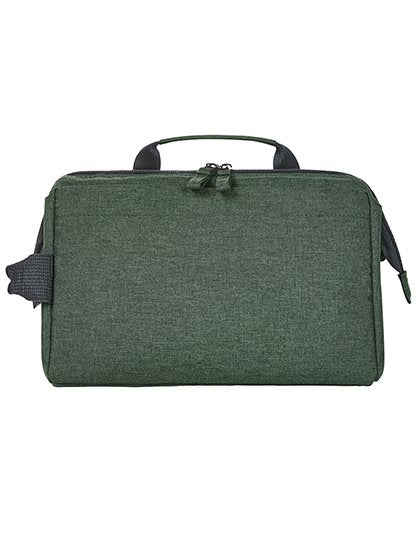Halfar Zip Bag Circle – Green Melange