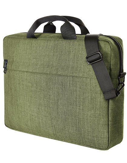 Halfar Notebook Bag Europe – Green-Sprinkle