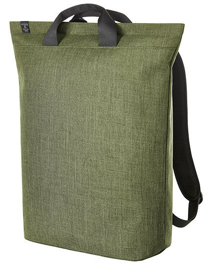 Halfar Laptop Backpack Europe – Green-Sprinkle