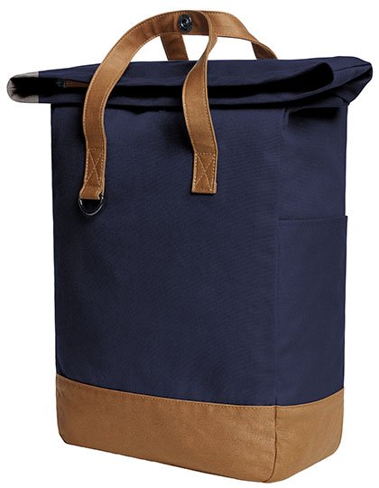 Halfar Notebook Backpack Life – Navy / Brown