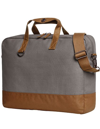 Halfar Notebook Bag Life – Grey / Brown
