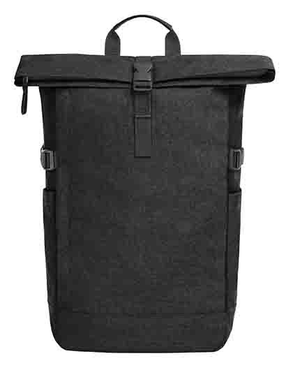 Halfar Notebook Backpack Circle – Black Melange