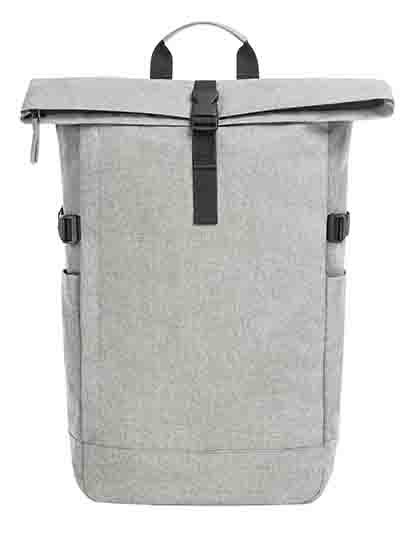 Halfar Notebook Backpack Circle – Light Grey Melange