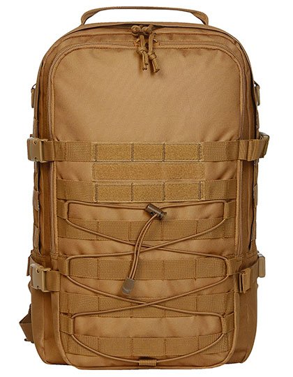 Halfar Notebook Backpack Molle – Coyote Brown