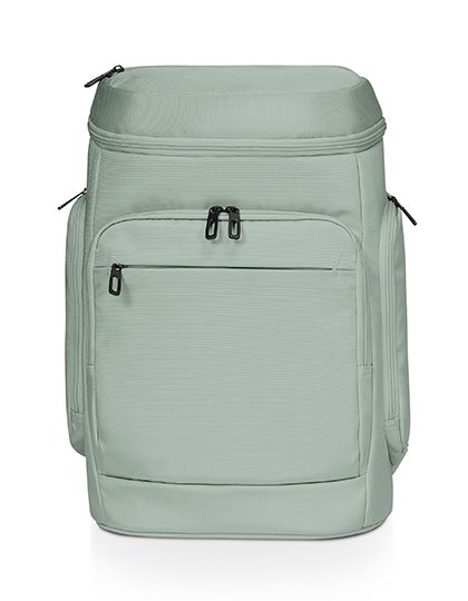 Halfar Notebook Backpack Solid – Green-Gray