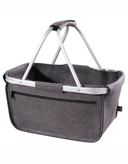 Halfar Felt Shopper Basket – Anthracite