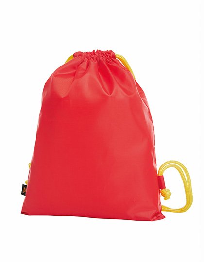Halfar Taffeta Backpack Paint – Red / Yellow