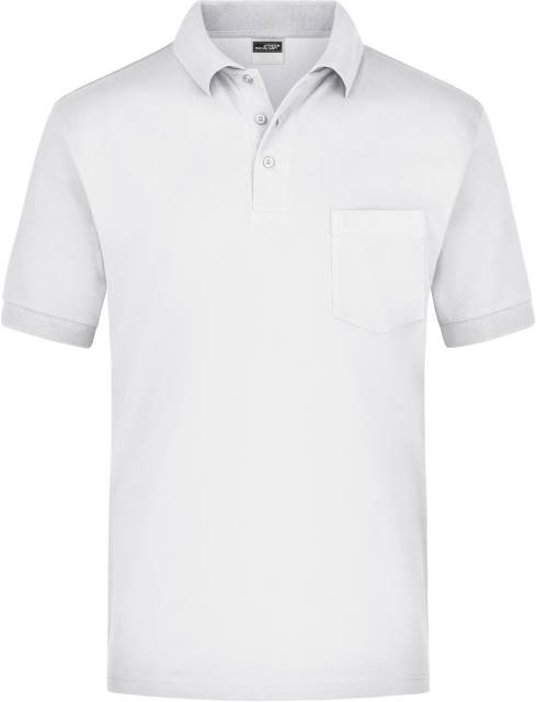 Daiber Polo-Piqué Pocket – White