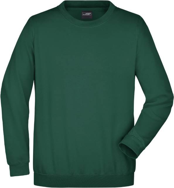 Daiber Round Sweat Heavy – Dark Green