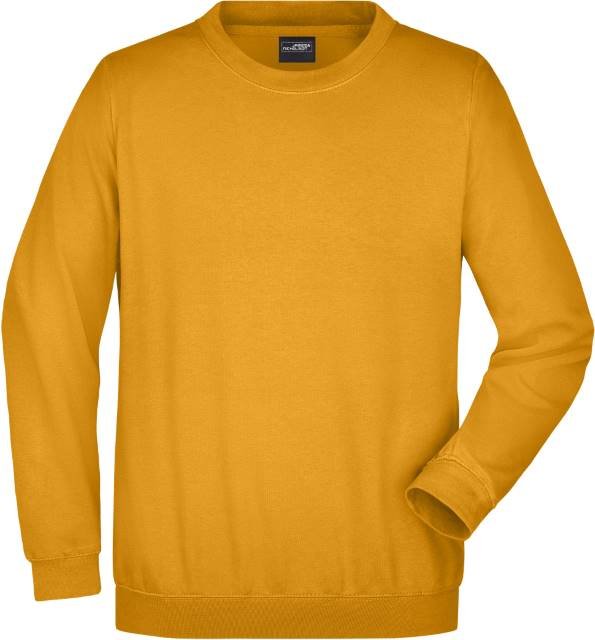 Daiber Round Sweat Heavy – Gold Yellow