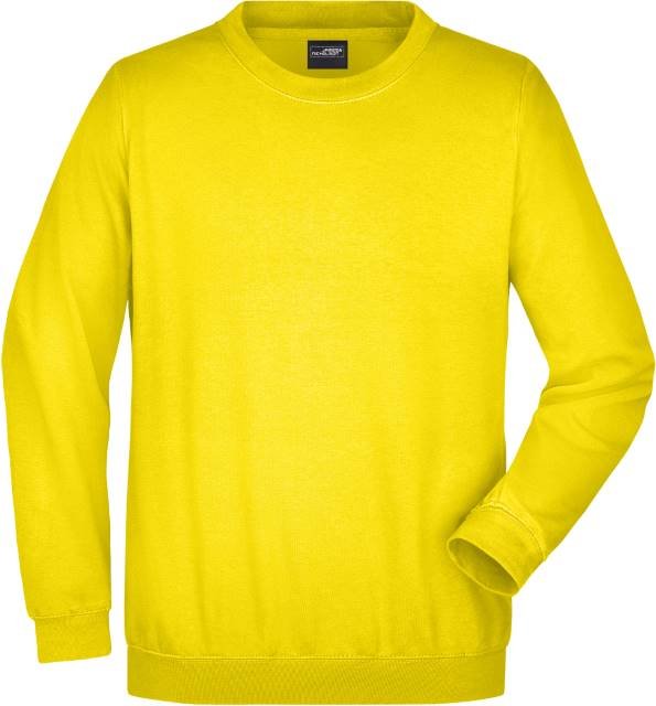 Daiber Round Sweat Heavy – Sun Yellow