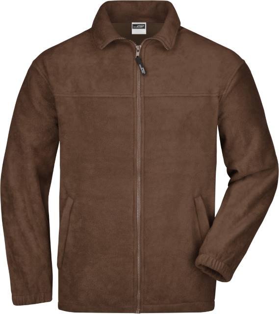 Daiber Full-Zip Fleece – Brown