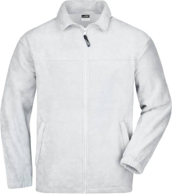 Daiber Full-Zip Fleece – White