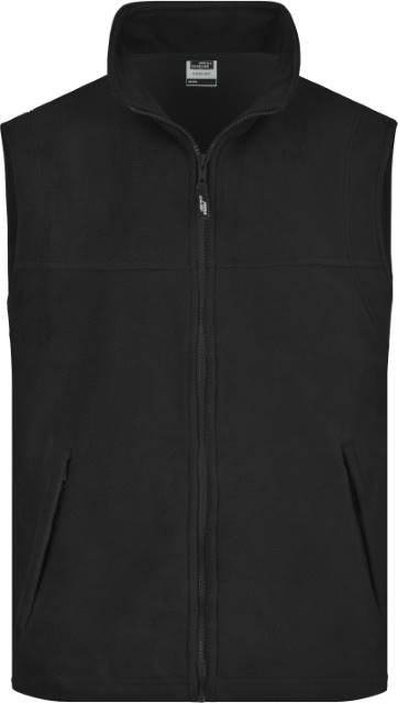 Daiber Fleece Vest – Black