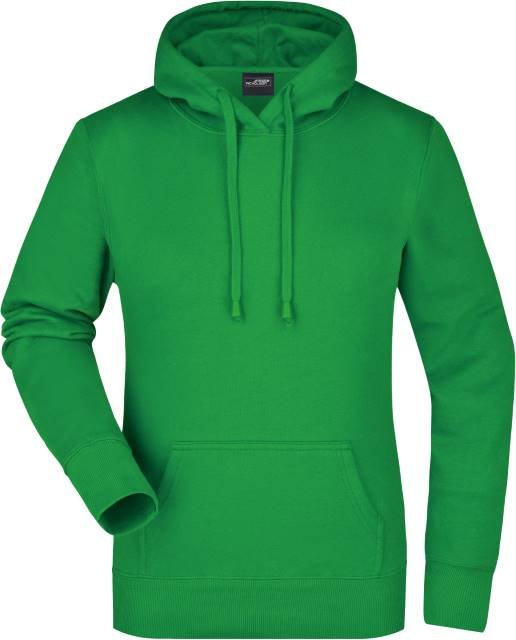 Daiber Ladies' Hooded Sweat – Fern Green