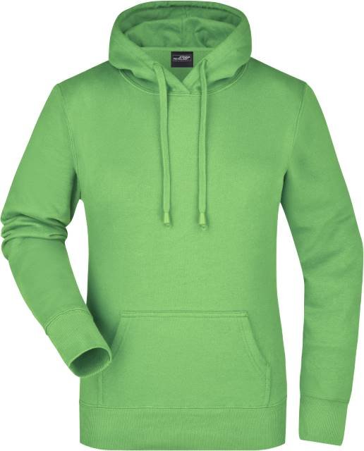 Daiber Ladies' Hooded Sweat – Lime Green