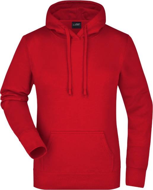 Daiber Ladies' Hooded Sweat – Red