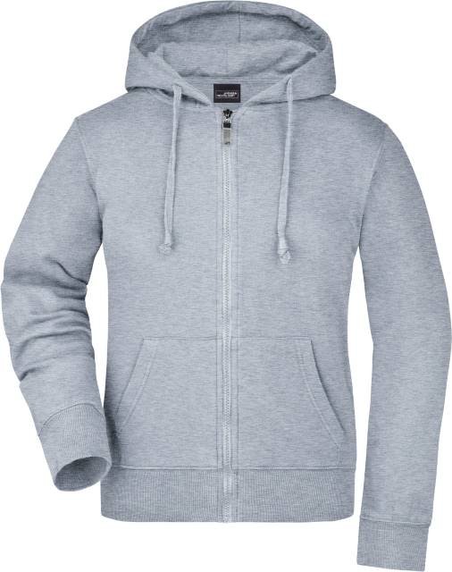 Daiber Ladies' Hooded Jacket – Grey Heather