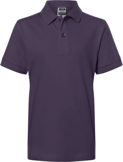 Daiber Junior Classic Polo – Aubergine
