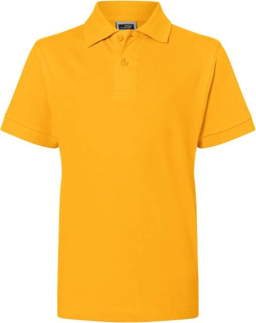 Daiber Junior Classic Polo – Gold Yellow