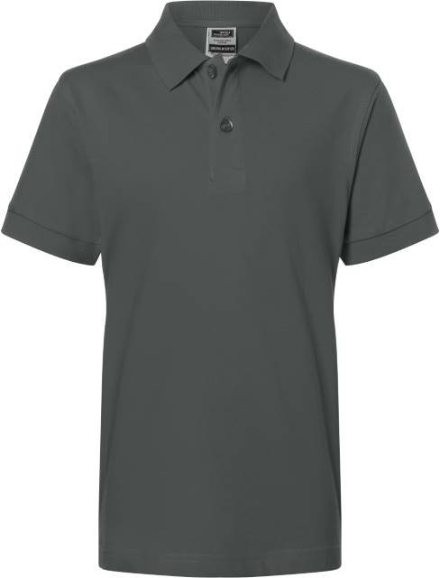 Daiber Junior Classic Polo – Graphite (Solid)