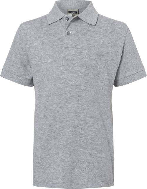 Daiber Junior Classic Polo – Grey Heather